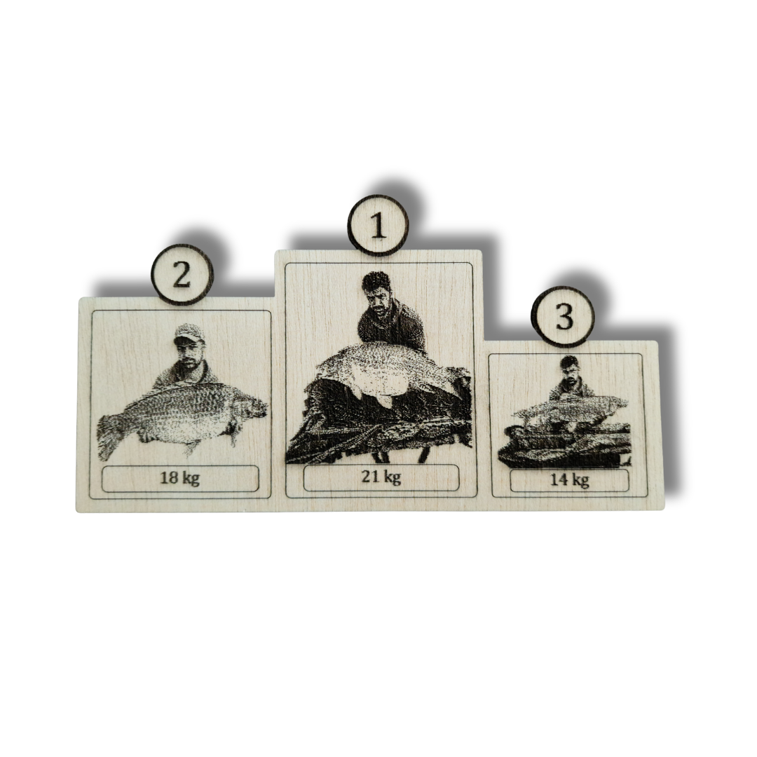 Magnet de frigider pentru pescari - top capturi