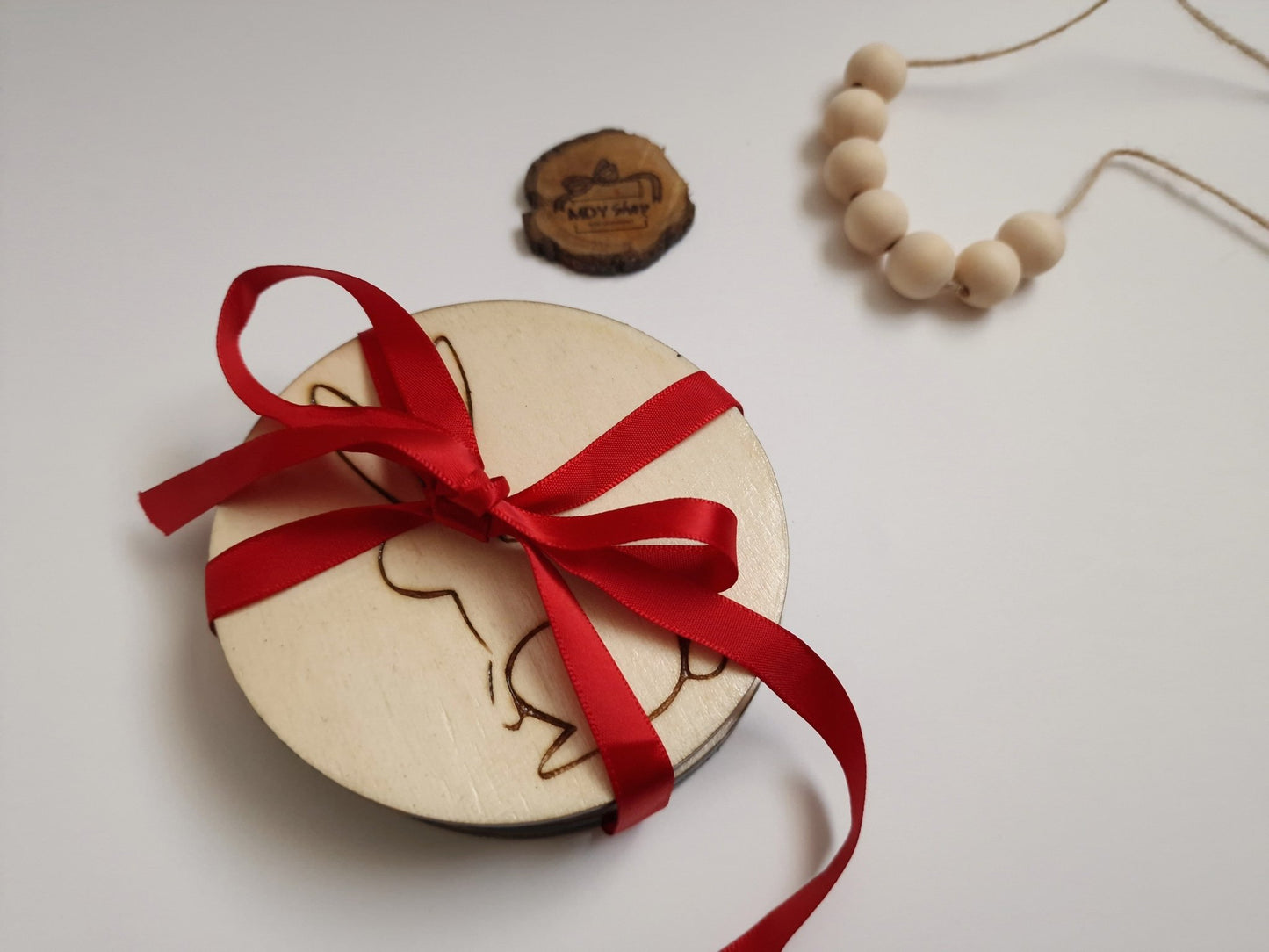 Set suporturi pentru cană sau pahar (coasters) cu Iepurași de Paște - CadoArt