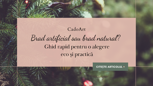 Brad artificial sau brad natural? Ghid rapid pentru o alegere eco și practică
