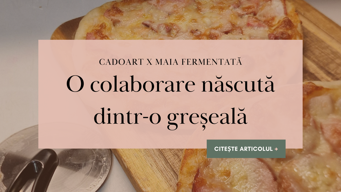 O colaborare născută dintr-o greșeală - CadoArt (fost MDY) x Maia Fermentată