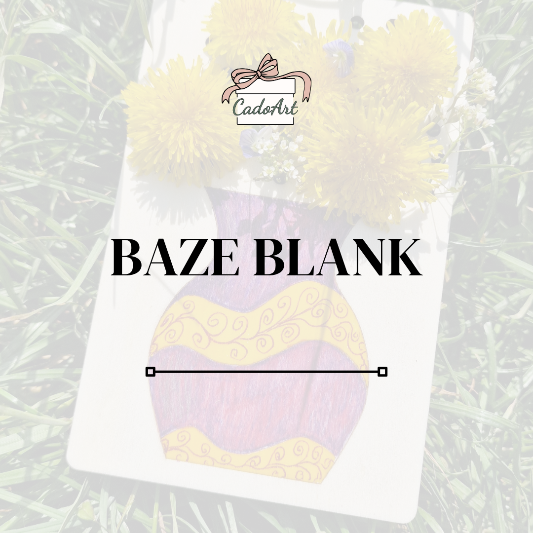 Baze blank din lemn