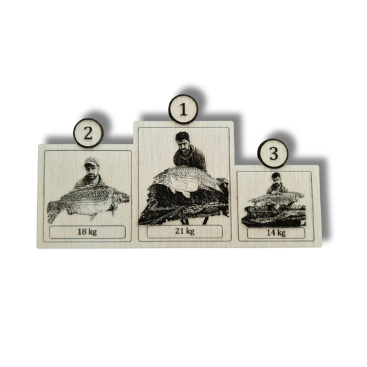 Magnet de frigider pentru pescari - top capturi