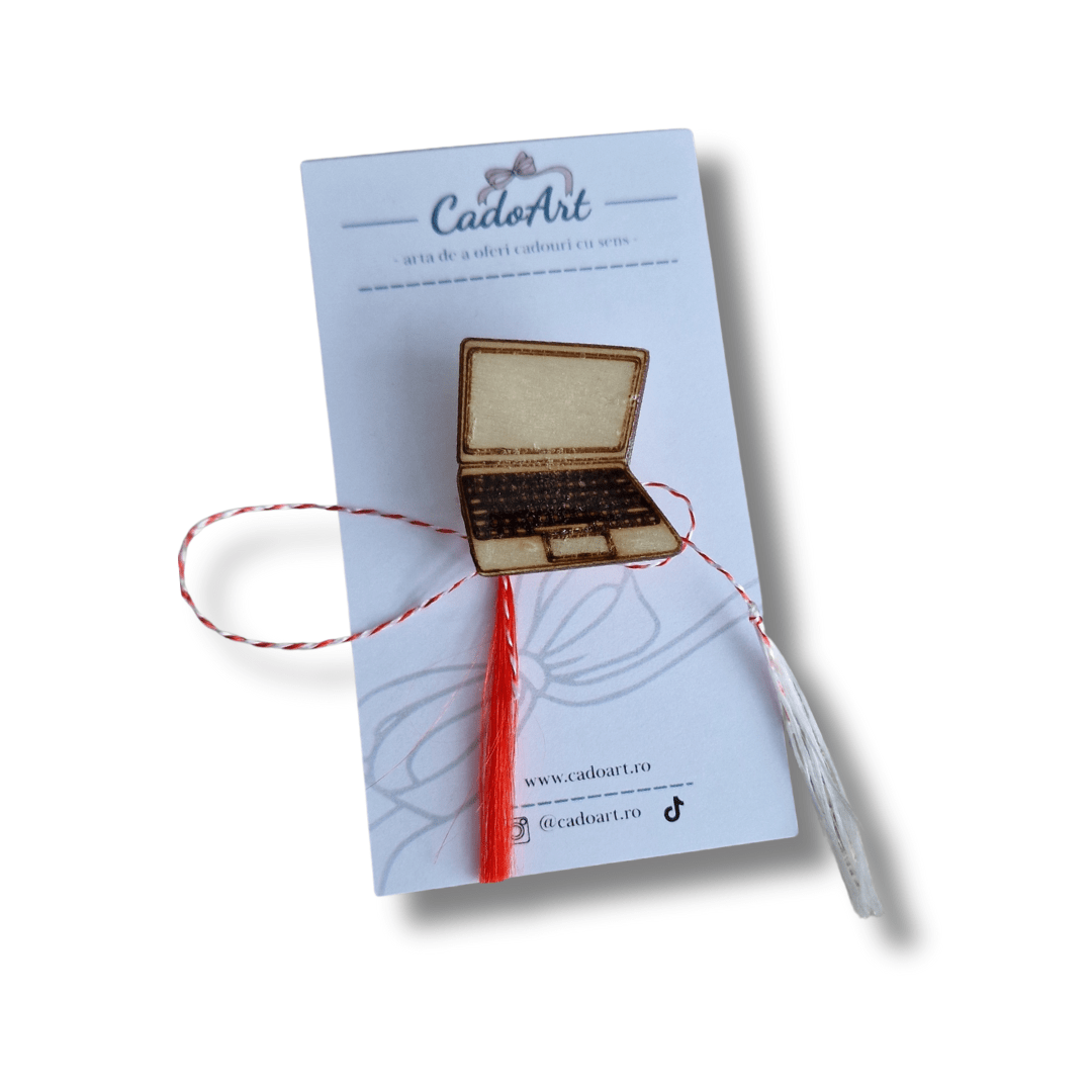 Mărțișor Broșă pentru Profesori de Informatică și TIC - CadoArt
