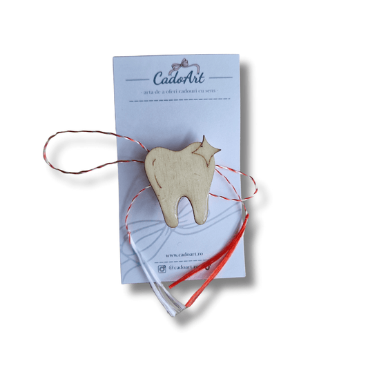 Mărțișor tip Broșă pentru Dentiști – Dințișor - CadoArt