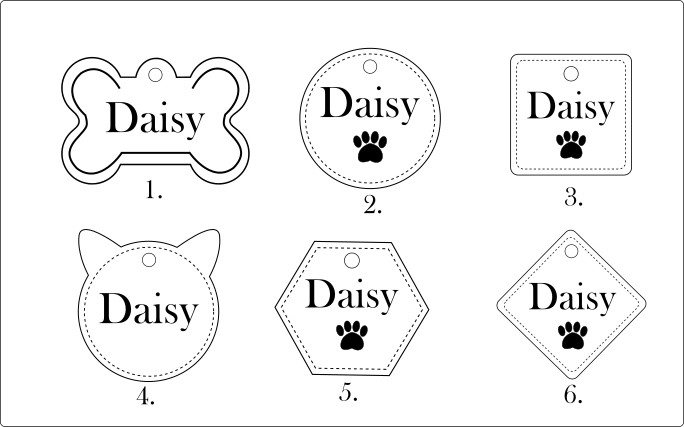 Medalion personalizat animăluțe de companie - MDY Shop